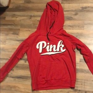 Pink hoodie